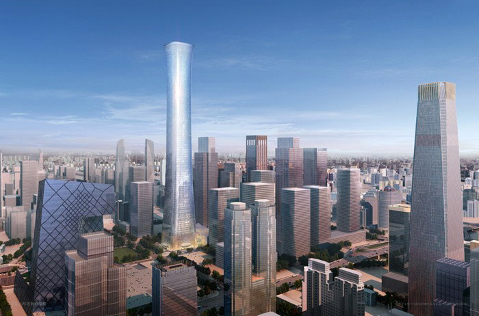 中国尊创造23项记录，BIM技术功不可没 