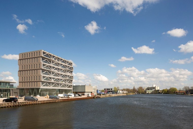 阿姆斯特丹Patch22公寓真·绿色建筑 